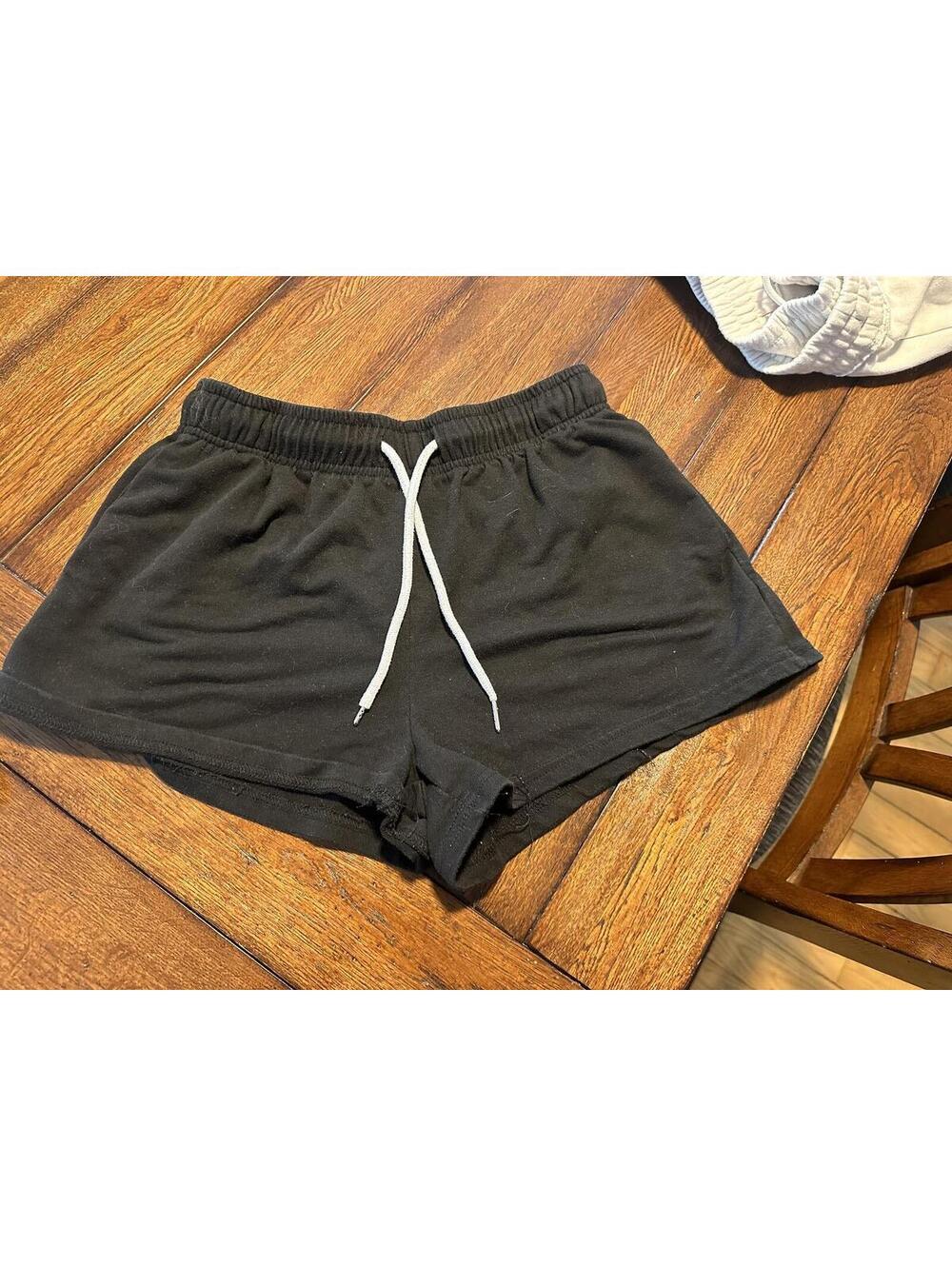 Shein black cotton shorts sz M